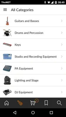 Thomann android App screenshot 4