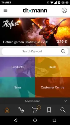 Thomann android App screenshot 5